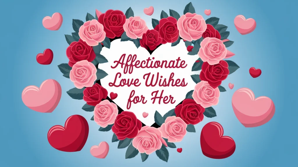 Affectionate Love Wishes for Her