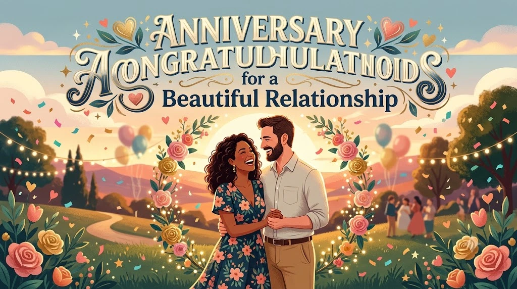 Anniversary Congratulations for a Beautiful Relationship