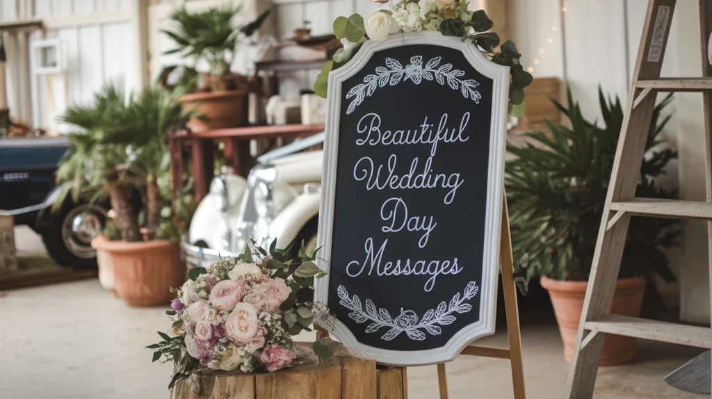 Beautiful Wedding Day Messages