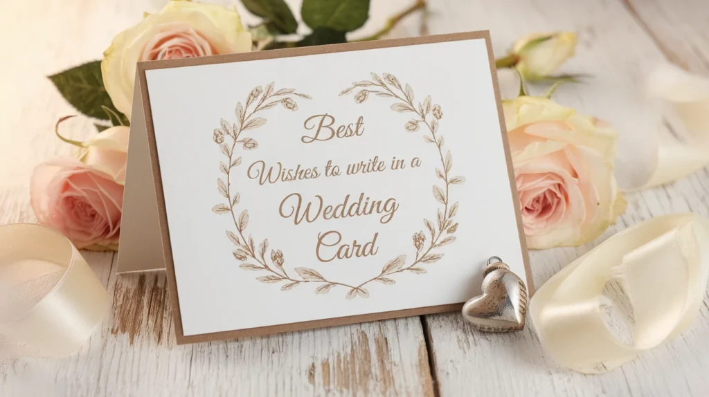 Best Wishes to Write in a Wedding Card