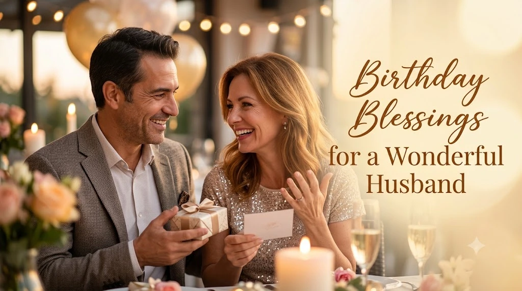 Birthday Blessings for a Wonderful Husband