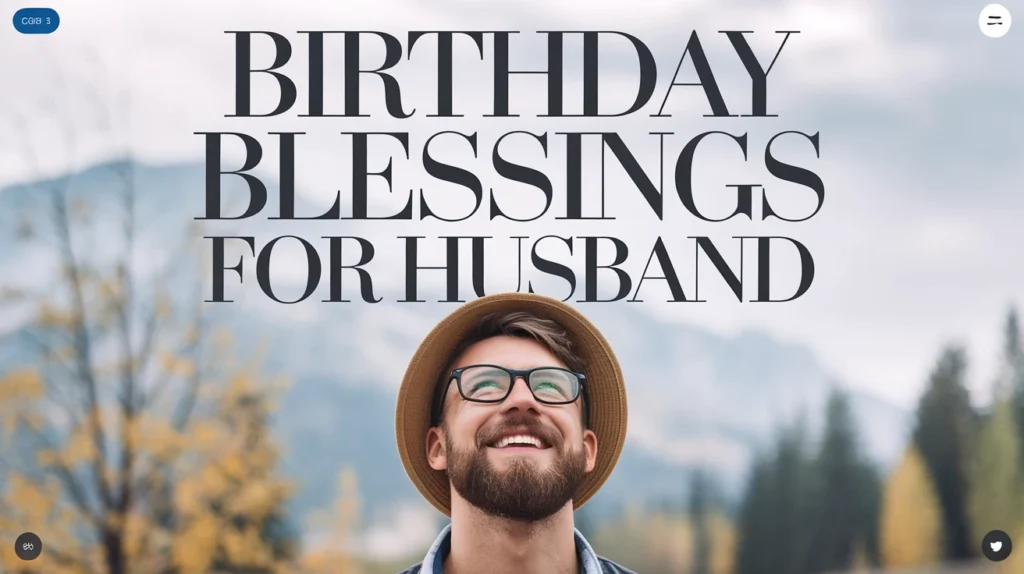 Birthday Blessings for Husband