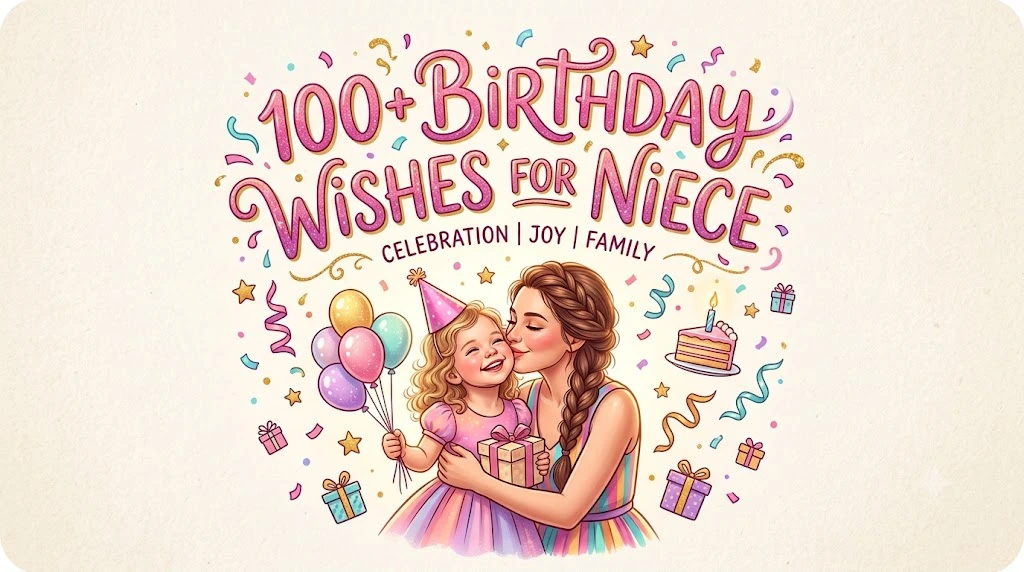 100+ birthday wishes for niece
