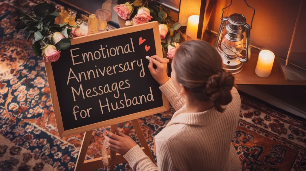 Emotional Anniversary Messages for Husband