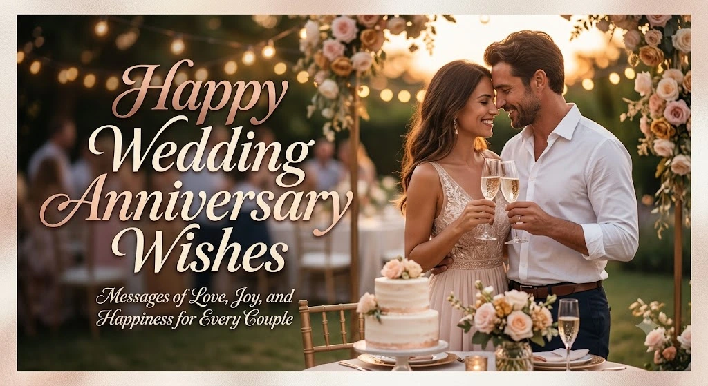 Happy Wedding Anniversary Wishes