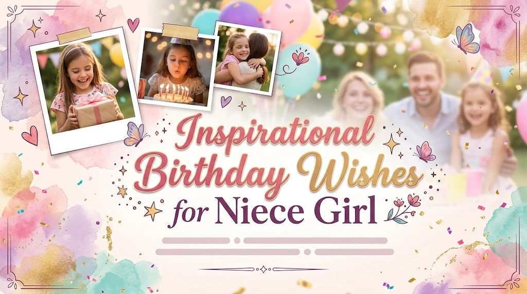 Inspirational Birthday Wishes for Niece Girl