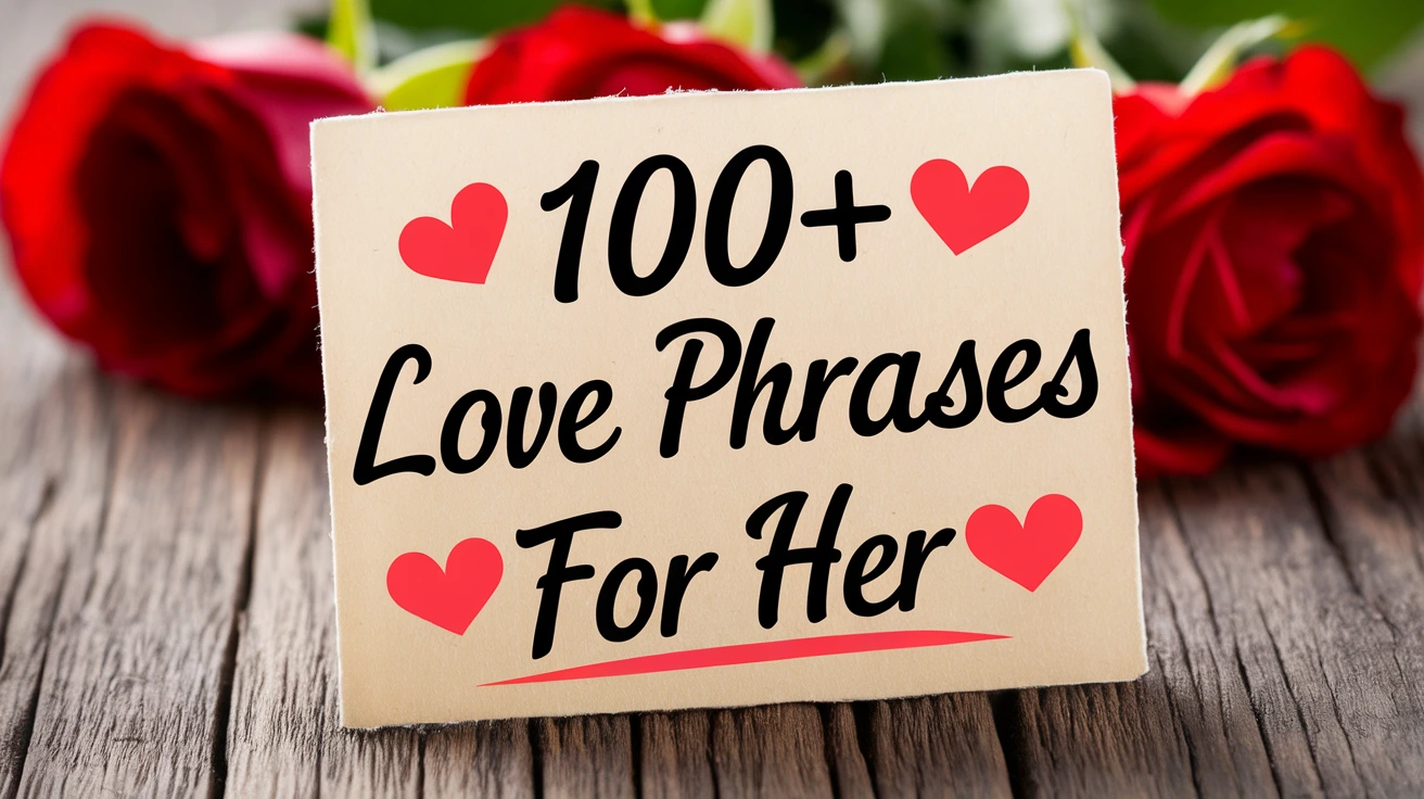 100+ love phrases for her