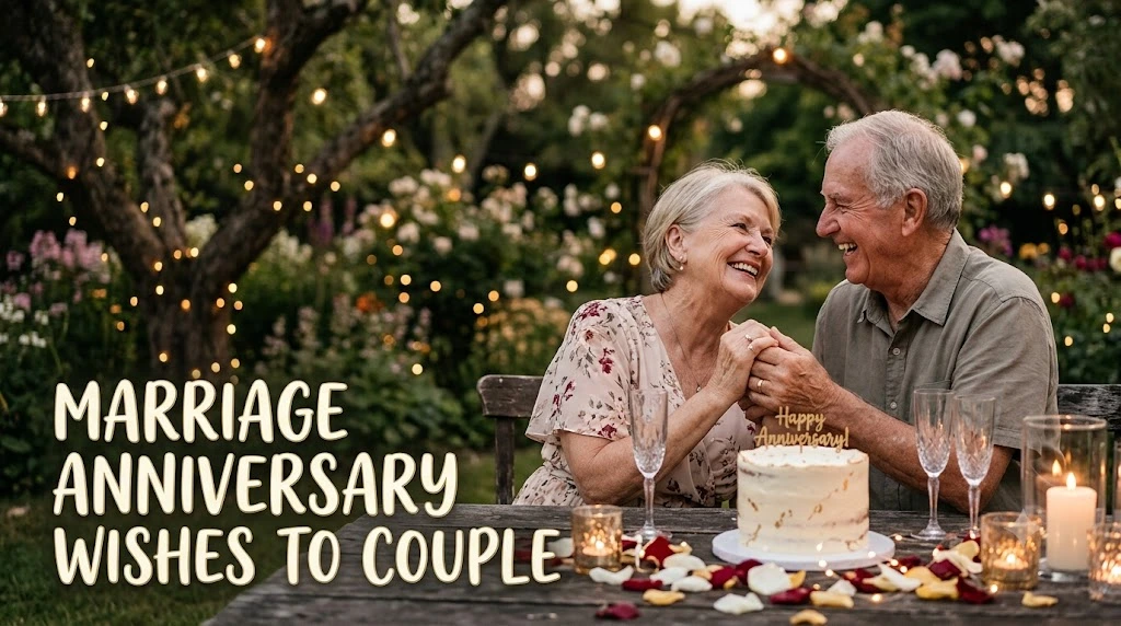 marriage anniversary wishes to couple