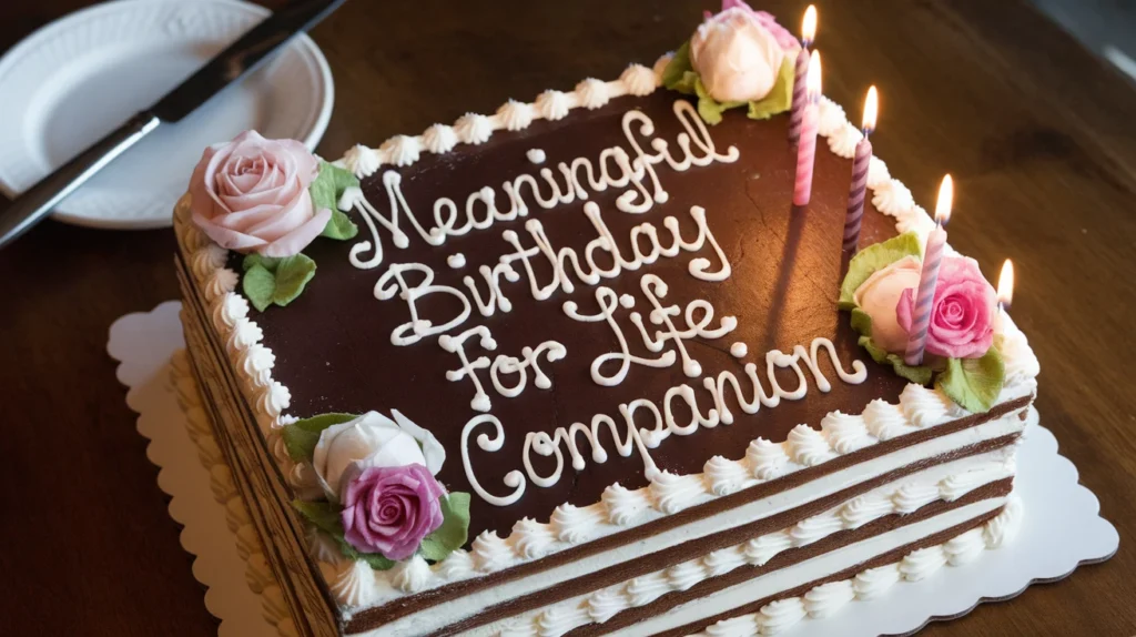 Meaningful Birthday Wishes for Life Companion