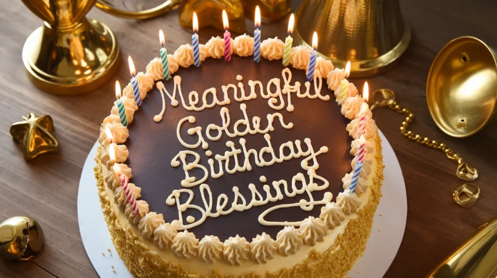 Meaningful Golden Birthday Blessings