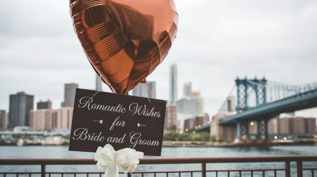 Romantic Wishes for Bride and Groom