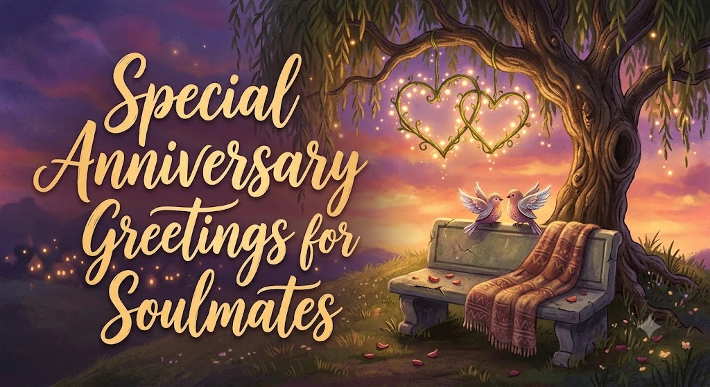 Special Anniversary Greetings for Soulmates
