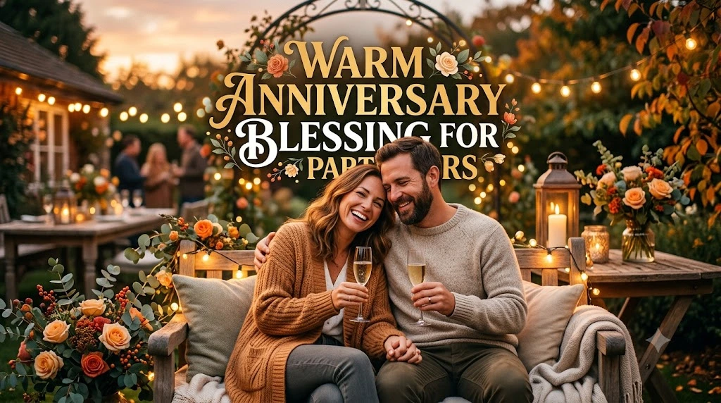 Warm Anniversary Blessings for Partners