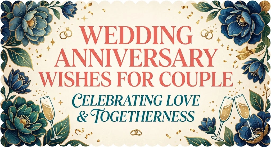 wedding anniversary wishes for couple