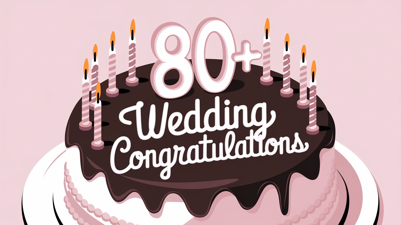 80+ wedding congratulations