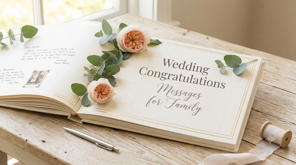 Wedding Congratulations Messages for Family
